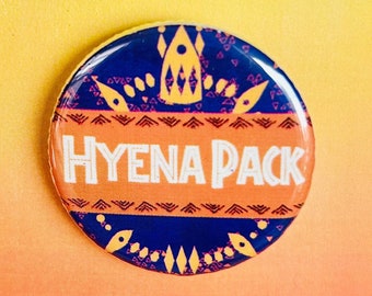 Lion King Jr, Lion King Kids, Hyenas, Hyena Pack Inspired Pin, Pinback, Badge, Button, Magnet, Musical Theatre