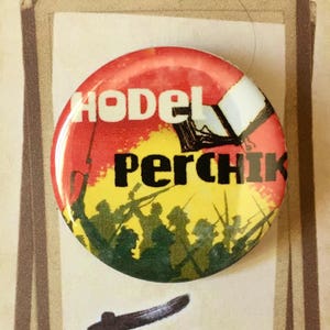Hodel & Perchik, Spelman på taket musikalinspirerad pin, Pinback, Musikalteater