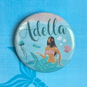 Little Mermaid the Musical Inspired Daughters of Triton Adella Pin, Magnet, Button, Badge, Musical Theatre