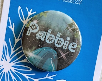 FROZEN The Musical Inspired Pabbie, Hidden Folk Pinback, Button, Badge, Magnet, Musical Theatre