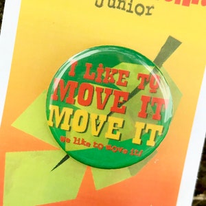 Op Madagascar Junior geïnspireerde speld, Move It Move It, maki&#39;s muziektheater