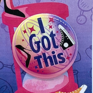 Freaky Friday the Musical I Got This Inspired Pin, Badge, Magnet, Button, Musical Theatre