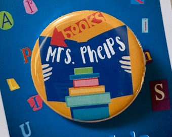 Matilda de musical geïnspireerd door mevrouw Phelps Speld, knop, insigne, magneet, muziektheater