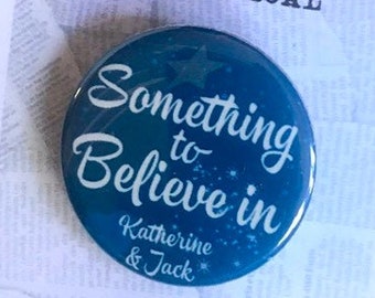 NEWSIES For Something to Believe In Katherine & Jack inspirierte Pinback, Button, Abzeichen, Magnet Musiktheater