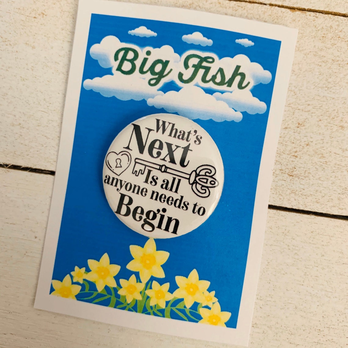 Big Fish The Musical Inspired Quote Pinback Button Badge Etsy