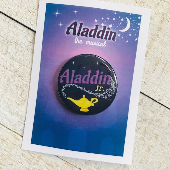 Aladdin the Musical Inspired Pin, Magnet, Button, Musical Theatre