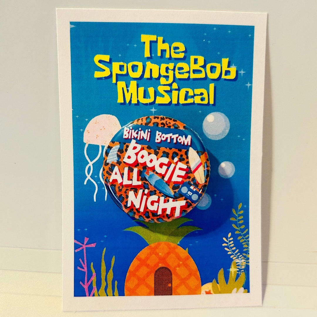 Spongebob the Musical Inspired Bikini Bottom Boogie Electric Etsy