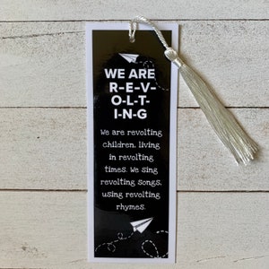 Matilda la Musical Revolting Inspired Bookmark, Teatro Musical