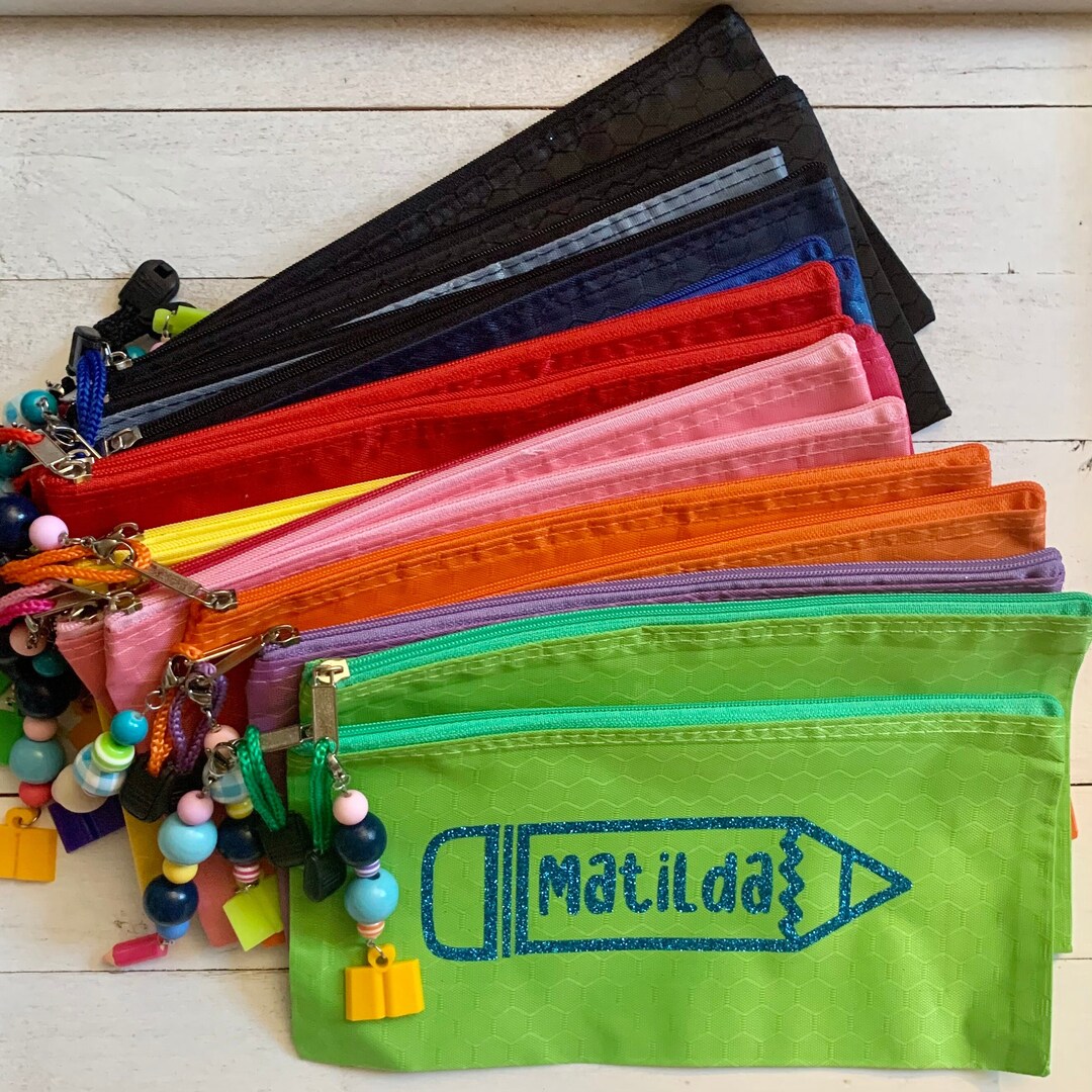 Matilda the Musical Inspired Pencil Pouch W/beaded Zipper Pull, Musical Theatre Gift Etsy