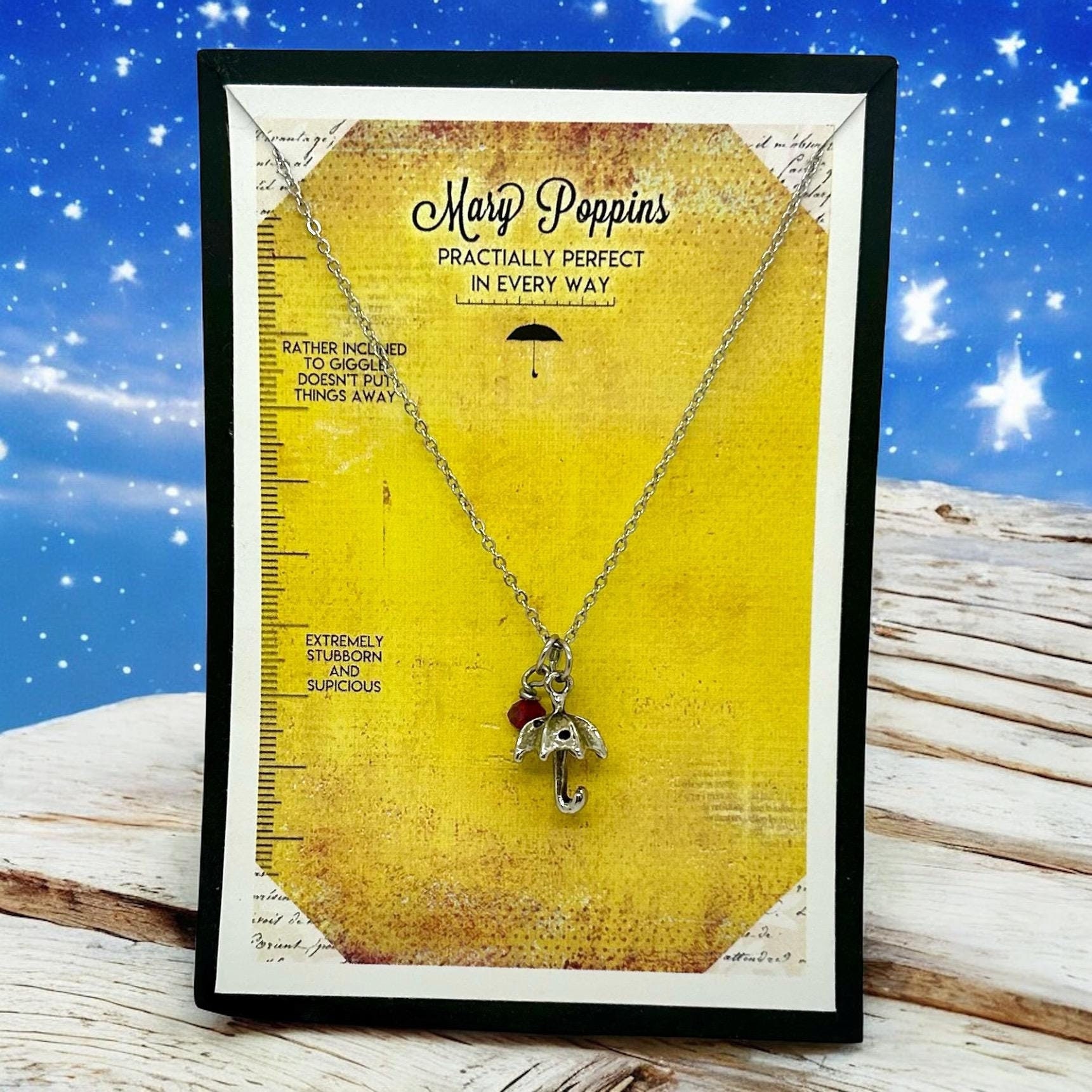 Mary Poppins Musical Inspired Necklace, Pendant