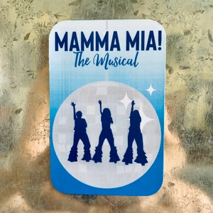 Mamma Mia Musical Geïnspireerd Grote Platte Magneet, Muziektheater
