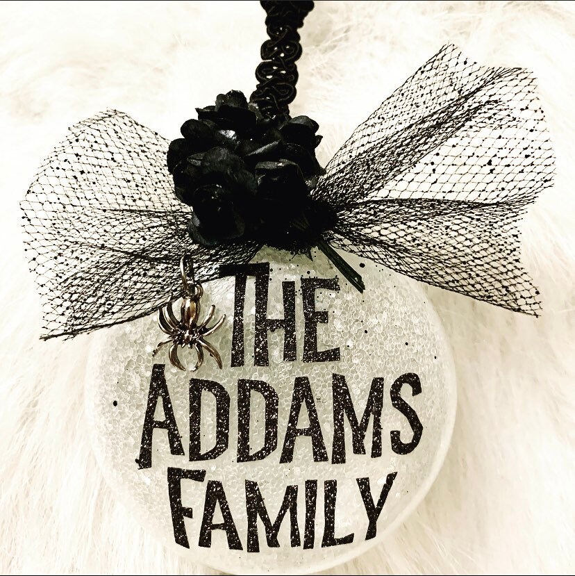 Addams Family Christmas Ornaments 