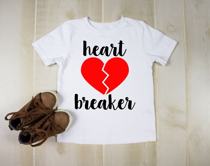 Heartbreaker t shirt, Personalized tshirts for kids, Easter gifts for baby, Personalized gift for kids, 1st mothers day gift, Bonus mom gift