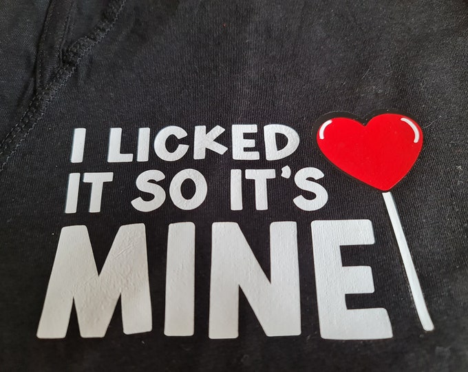 I licked it so its mine boxers for men, 2nd anniversary gift for him cotton boxer shorts, Cheeky valentines day gifts, Naughty gifts for him