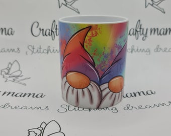 Gnome mug, mother's day gift for mum, birthday gift for nan, appreciation gift for bonus mom, personalised mug, custom gifts