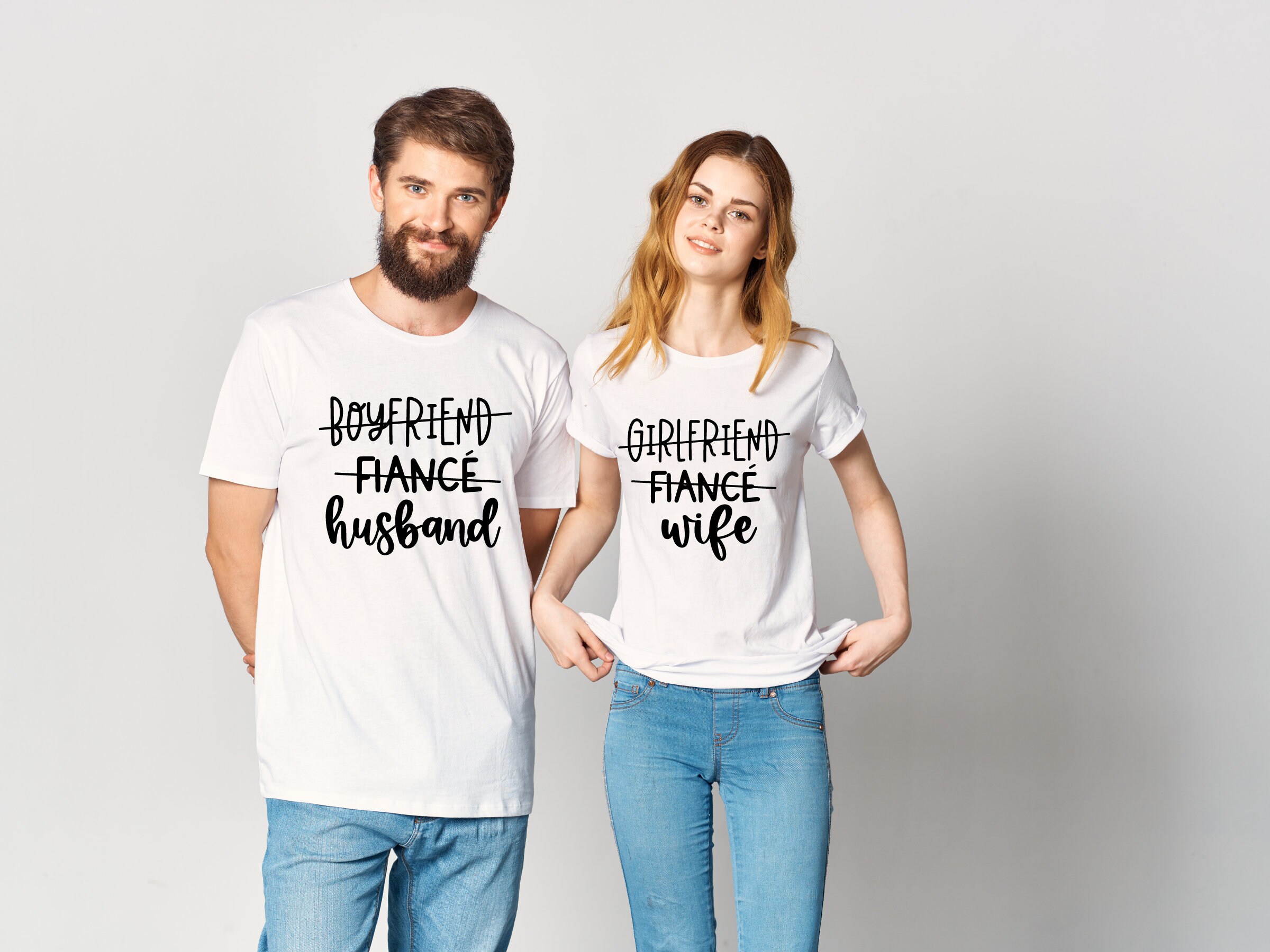 ærme afsked Smitsom Couple matching tshirts, Funny gifts for boyfriend, Funny tshirts for  couples, Wedding gift for bride, Bride to be gifts from sister in law