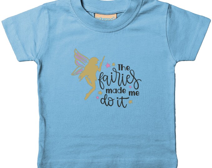 Larkwood Baby / Toddler T-Shirt - LW20T The fairies made me do it 7091