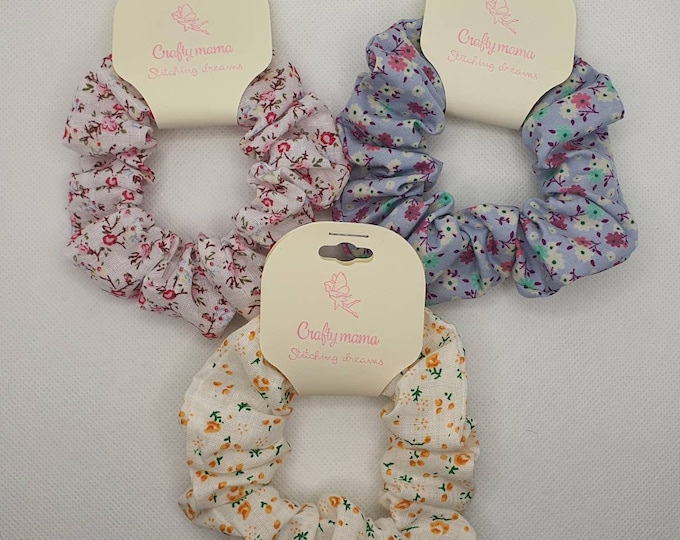 Handmade scrunchies, Self care gift for mom, end of year teacher gift