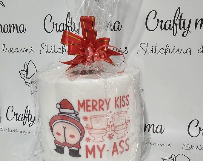 Funny toilet roll, Gag gift for the office, Christmas gift for best friend, secret santa gift for colleague