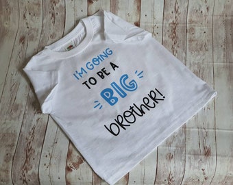 Big Sister tshirt, Big brother gift, Personalized gifts for siblings, Personalized kids tshirts , Christmas gifts for kids, Stocking fillers