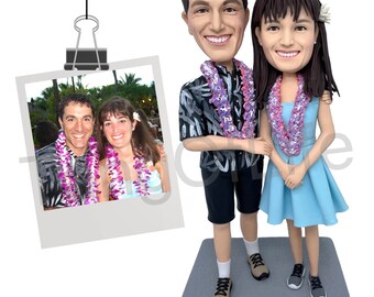 Custom Couple Bobbleheads, Personalized Bobblehead Couples Dolls Of Yourself, Cheap Custom Made Bobbleheads Of Couples