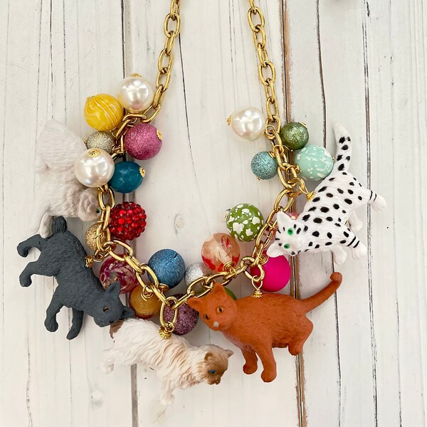 Lenora Dame Must Love Cats Necklace