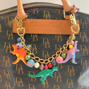 BEST SELLER Lenora Dame Dinosaur Chain Bag Charm
