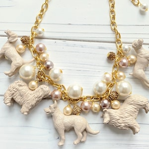 Lenora Dame Pearl Must Love Dogs Necklace