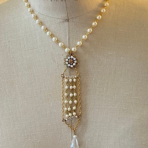 Lenora Dame Jaqueline’s Ladder Pearl Necklace