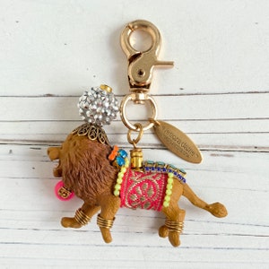 Lenora Dame Party Lion Bag Charm