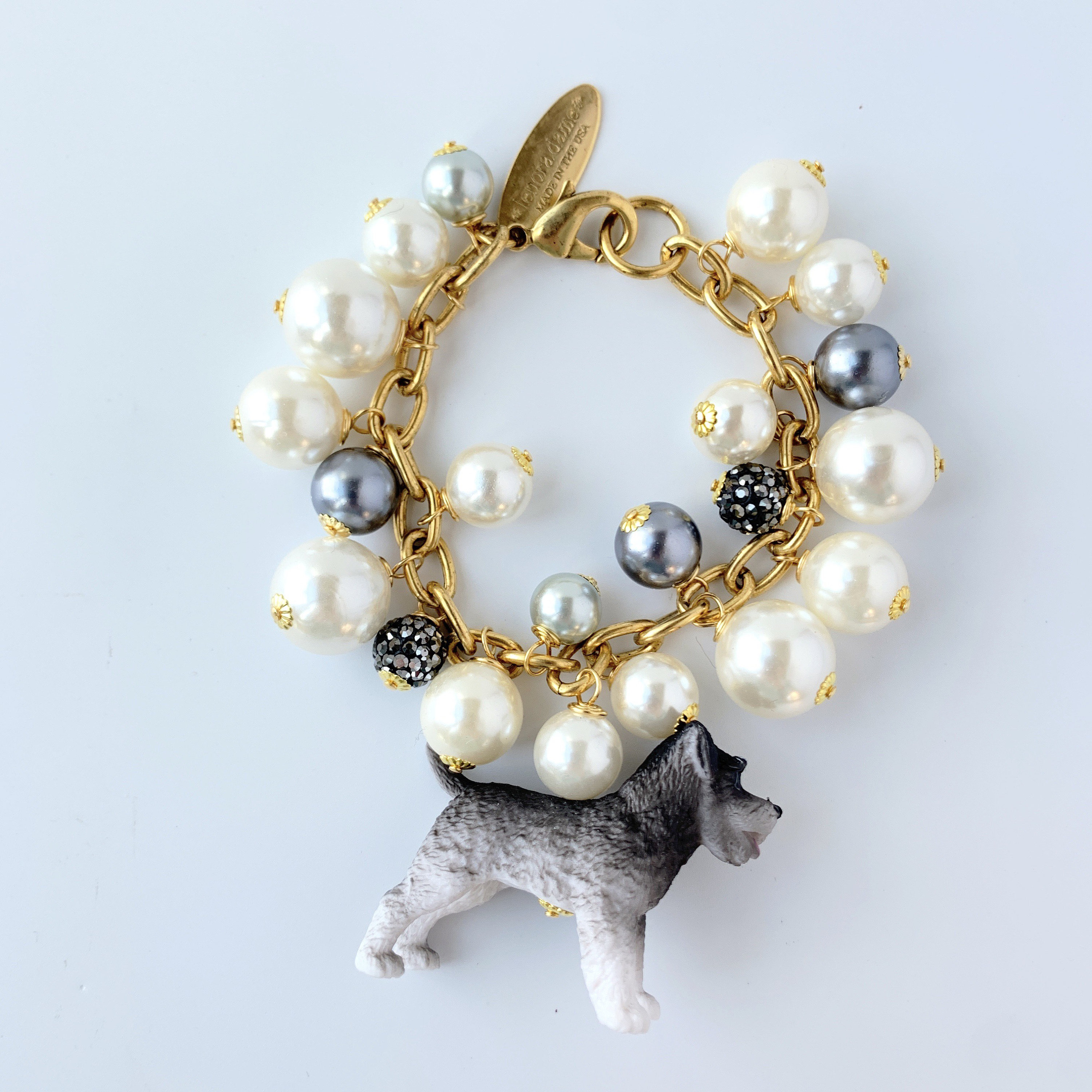 Schnauzer bracelet clearance