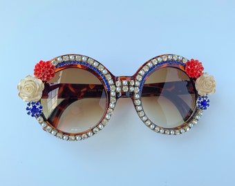 Lenora Dame Sparklers Sunnies Embellished Sunglasses - LIMITED QUANTITY!