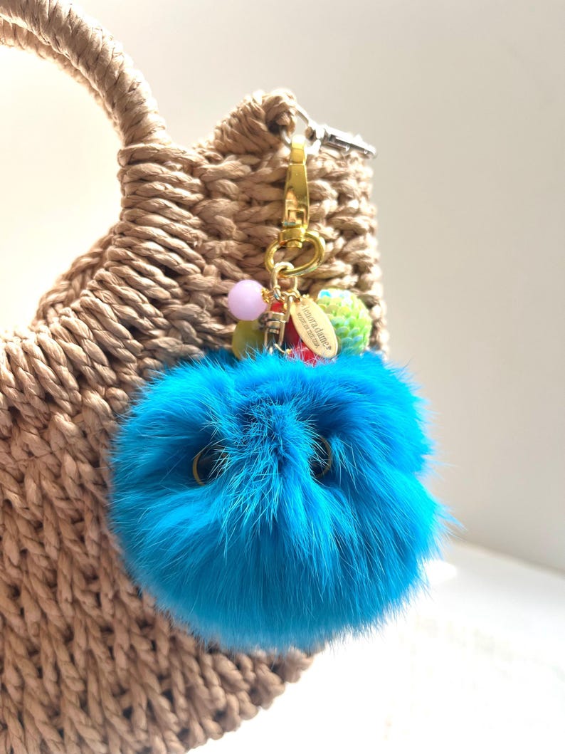 Lenora Dame Plush Monster Bag Charm - 6 Color Options! - Etsy UK
