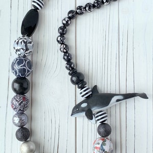 LAST ONE - Lenora Dame Oliver The Orca Necklace