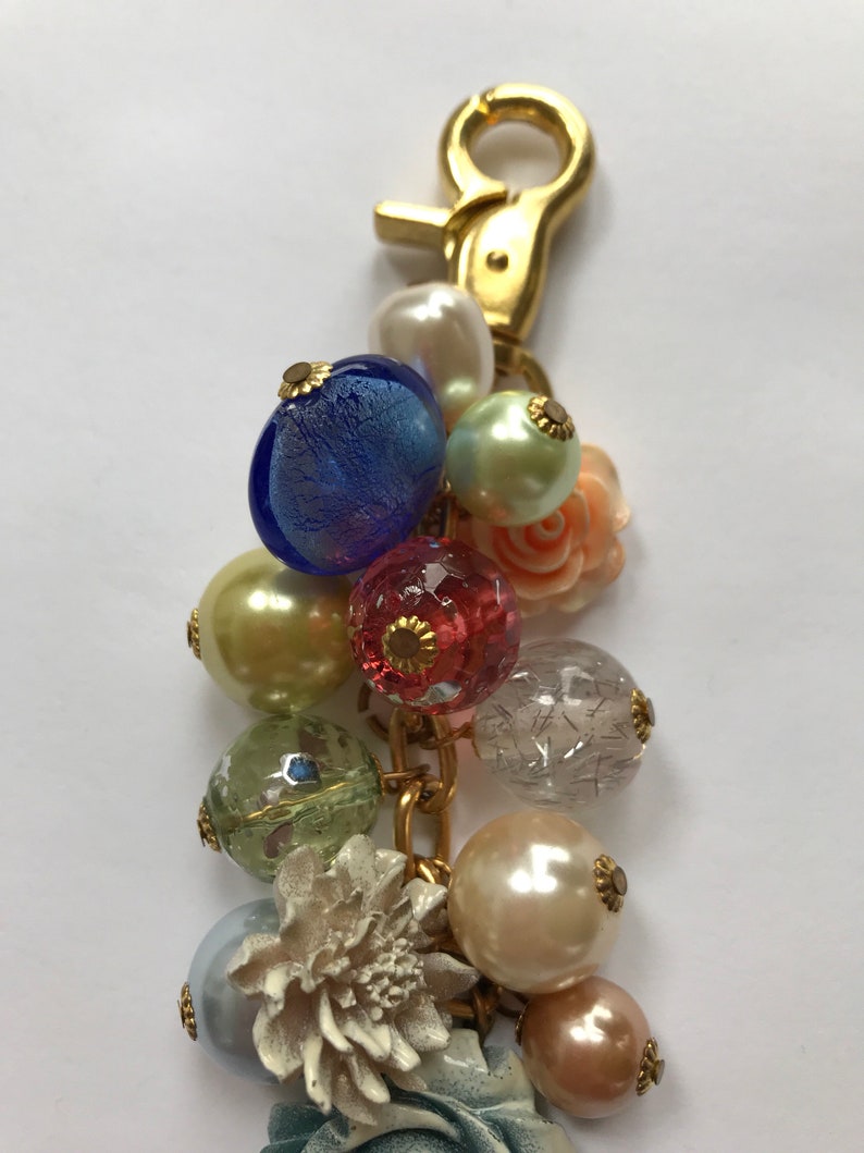 Lenora Dame Garden Party Keychain