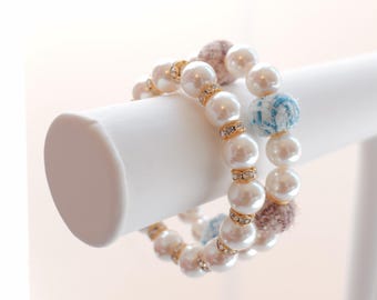 LIMITED EDITION Lenora Dame Tweed Stretch Set Armband