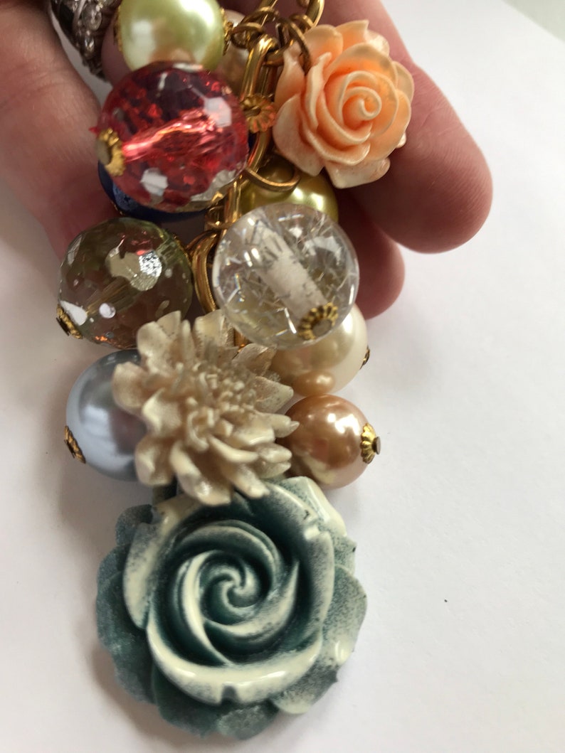 Lenora Dame Garden Party Keychain