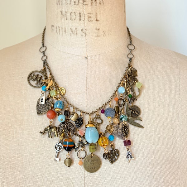 Lenora Dame Summer Camp Charm Necklace