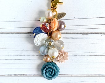 Lenora Dame Garden Party Keychain Charm