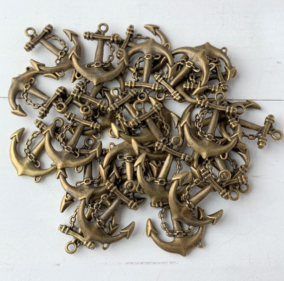 20Pcs Bow Charms For Jewelry Making Antique Silver Bronze Color Metal  Charms for Necklace Bracelets Hand Made Vintage Pendant
