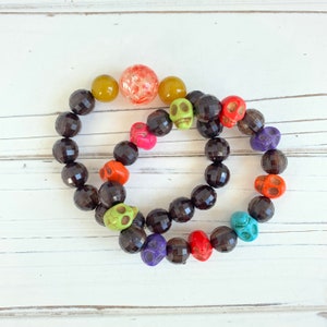 Lenora Dame Sugar Skull Stretch Bracelet Set