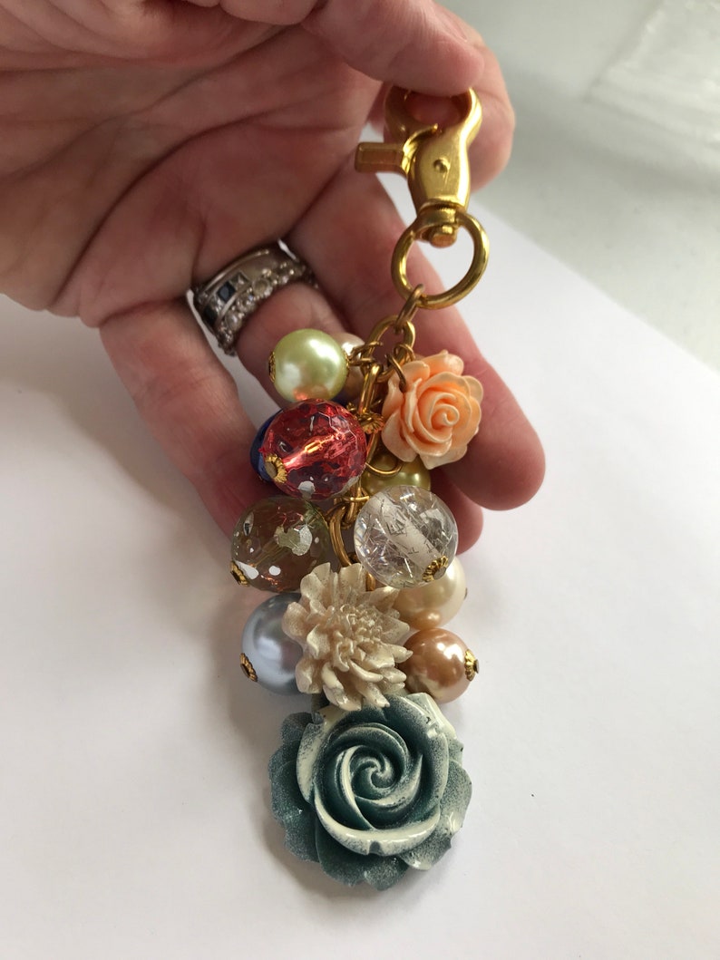Lenora Dame Garden Party Keychain