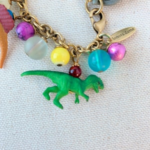 Lenora Dame Mini Dinosaur Charm Bracelet image 2