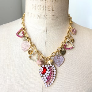 LAST FEW Lenora Dame Be Mine Heart Charm Necklace