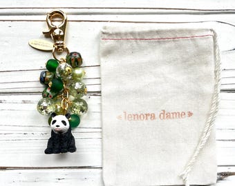 Lenora Dame Panda Purse Charm