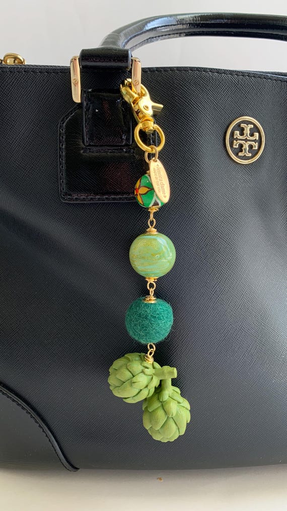 Lenora Dame Artichoke Bag Charm - Etsy