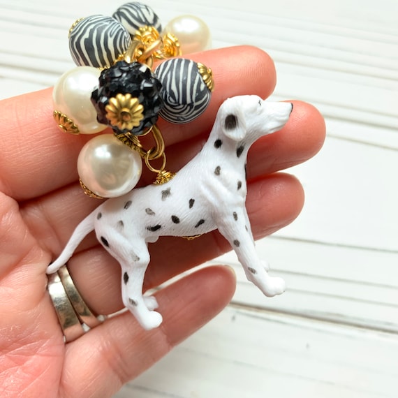 Lenora Dame Dalmatian Purse Charm - Etsy