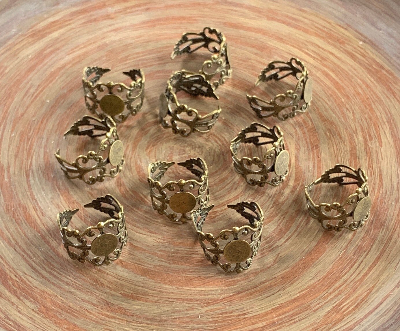 Lenora Dame Raw Materials 32mm Large Silver Bead with Raised Scroll Design for Jewelry Making Choose Amount Lenora Dame Raw Materials 32mm Large Silver Bead with Raised Scroll Design for Jewelry Making Choose Amount