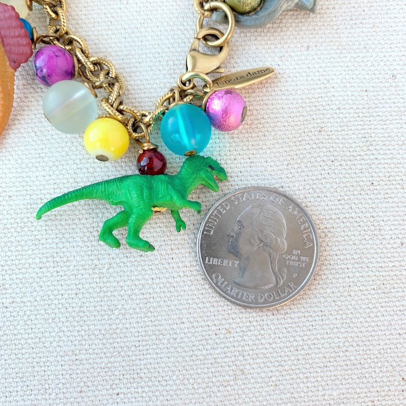 Lenora Dame Mini Dinosaur Charm Bracelet image 4