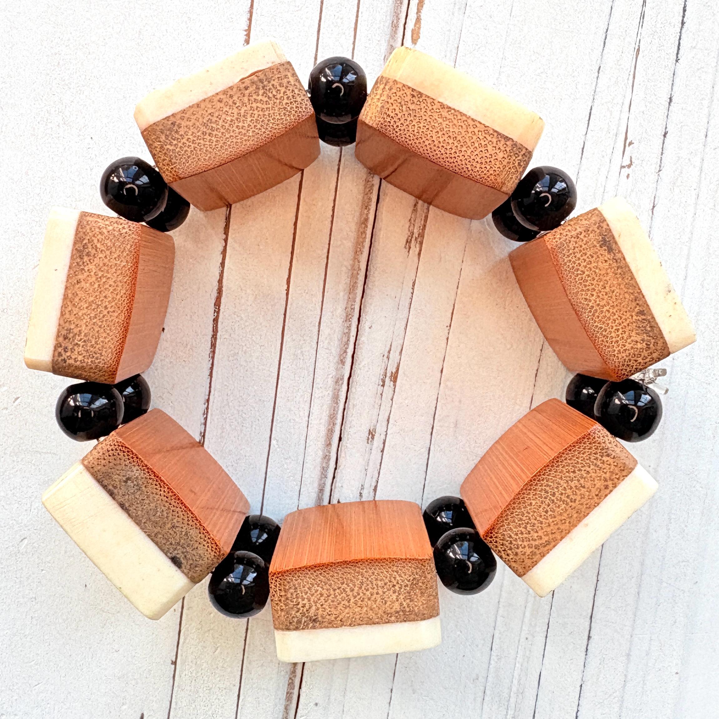 Bracelet Extensible En Mini Tuiles De Mahjong – Bijou Fun Et Original Pour Fans